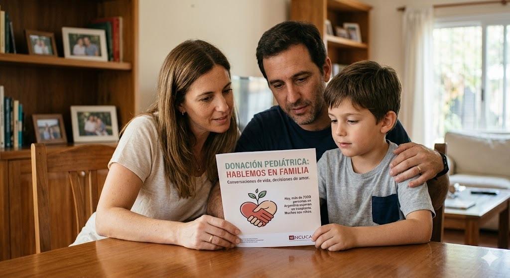 Hoy, hablemos de donación de órganos pediátrica.