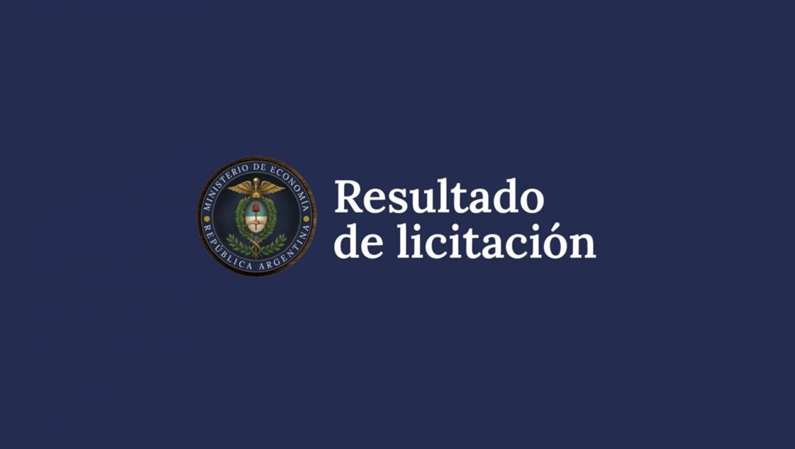 La Secretaría de Finanzas anuncia los resultados de la licitación del día de la fecha.